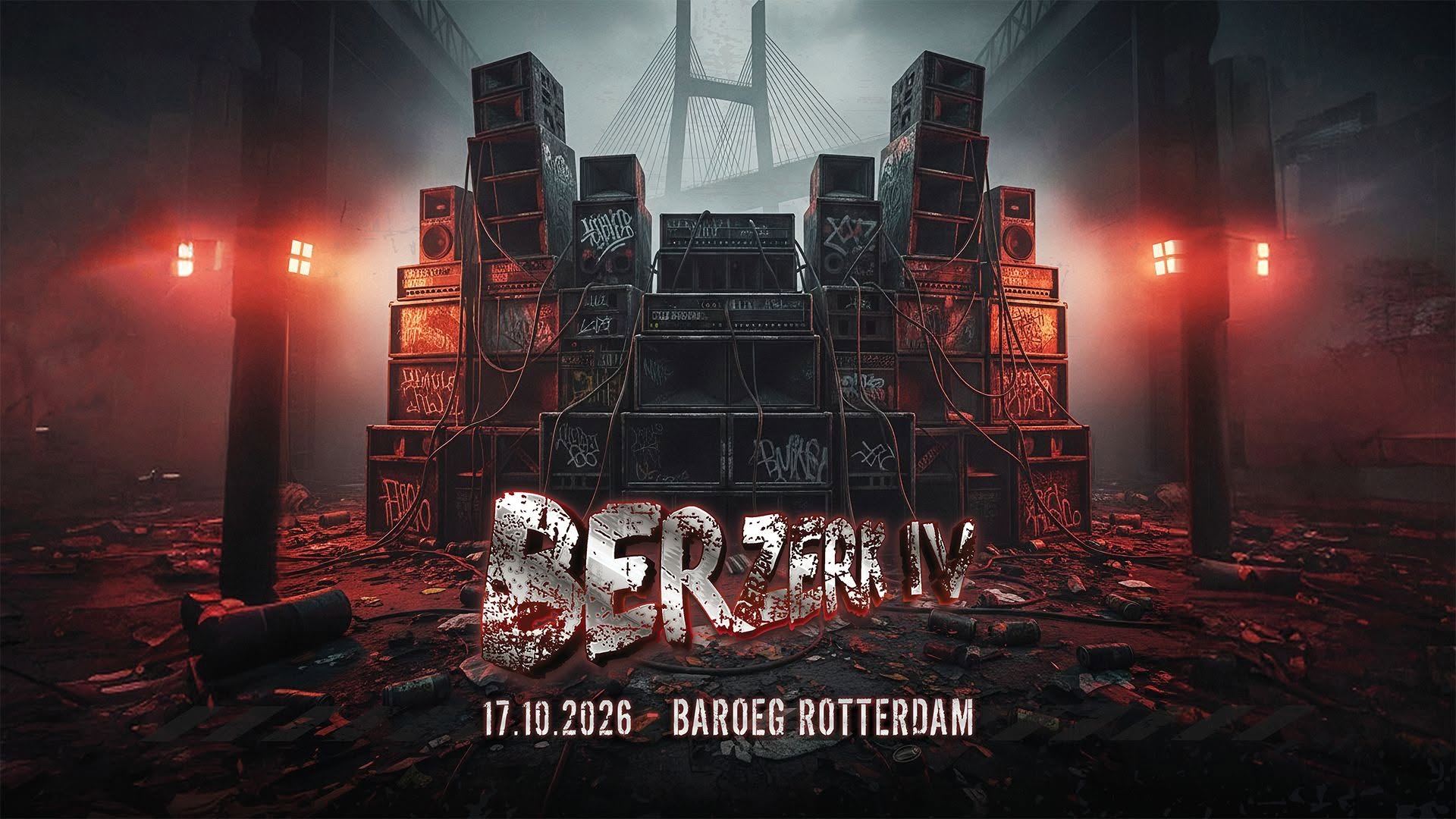 Berzerk events presents: Berzerk IV in Baroeg, Rotterdam